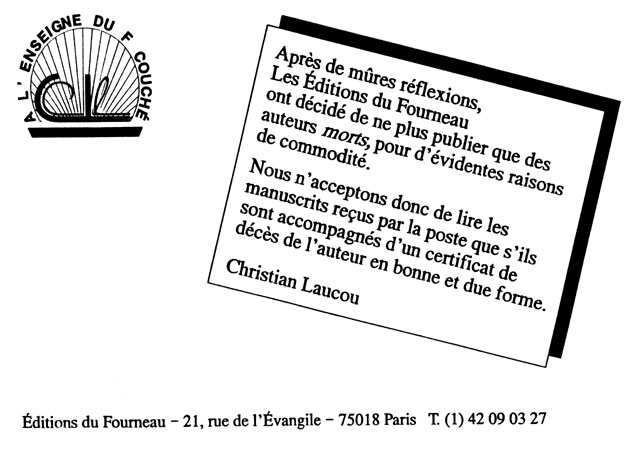 carton de réexpédition