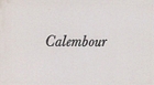 Calembour