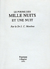 Le Poème des mille nuits et une nuit