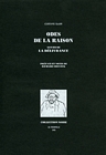 Odes de La Raison