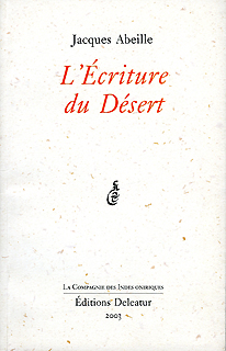 L'Écriture du désert