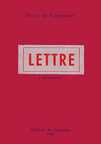 Lettre à une inconnue