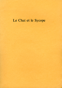 Le Chat et le Sycope