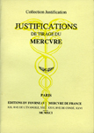 Justifications de tirage du Mercure