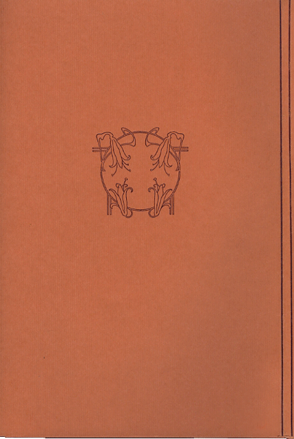 Dos et 4e de couverture. Les filets violets qui marquent le dos.