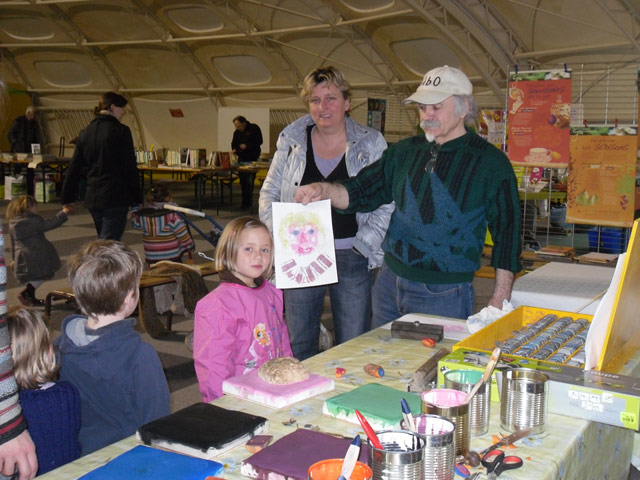 Atelier lakhanographique.