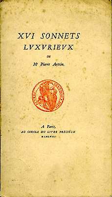 XVI sonnets luxurieux