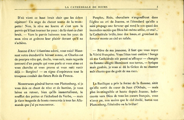 Poèmes de france, numéro 1, page 5
