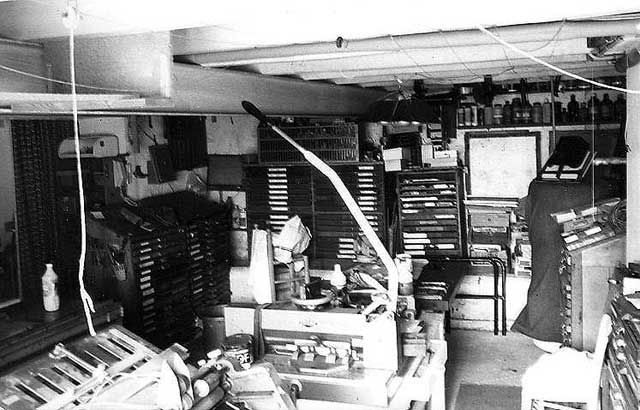 L'atelier du Fourneau dans les années 1980