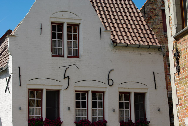 Une maison à Bruges.